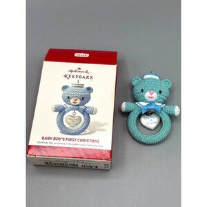 Hallmark‎ Keepsake Baby Boys First Christmas 2014 Ornament